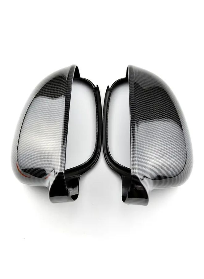 Exterior Mirror Housing Carbon Pattern For Volkswagen Golf GTI R 2003 2004 2005 2006 2007 2008 2009 - Image 5