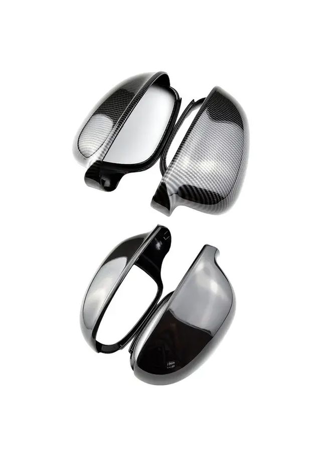 Exterior Mirror Housing Carbon Pattern For Volkswagen Golf GTI R 2003 2004 2005 2006 2007 2008 2009 - Image 1