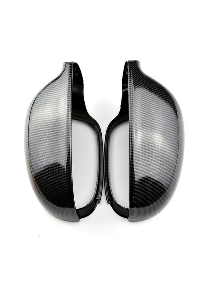 Exterior Mirror Housing Carbon Pattern For Volkswagen Golf GTI R 2003 2004 2005 2006 2007 2008 2009 - Image 4