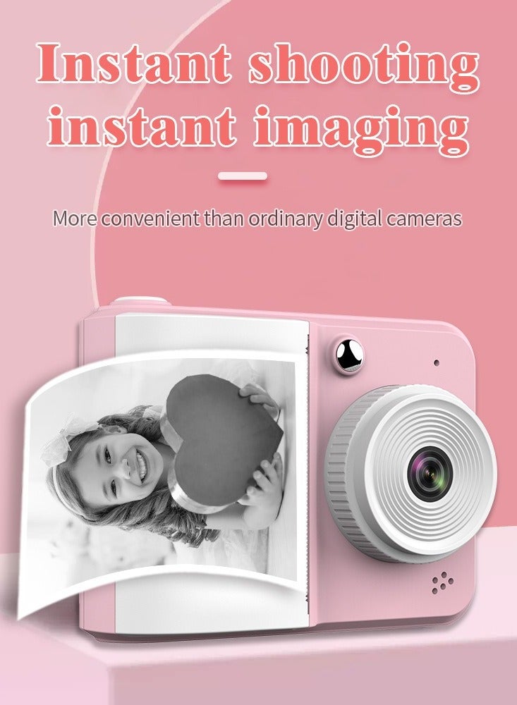 Kids Camera Toys for 3-10 Year Old Girls Boys, Children Instant Print Camera as Portable Toy, Best Christmas, Birthday, Festival Gift for Kids - 32G SD Card Included - Image 5