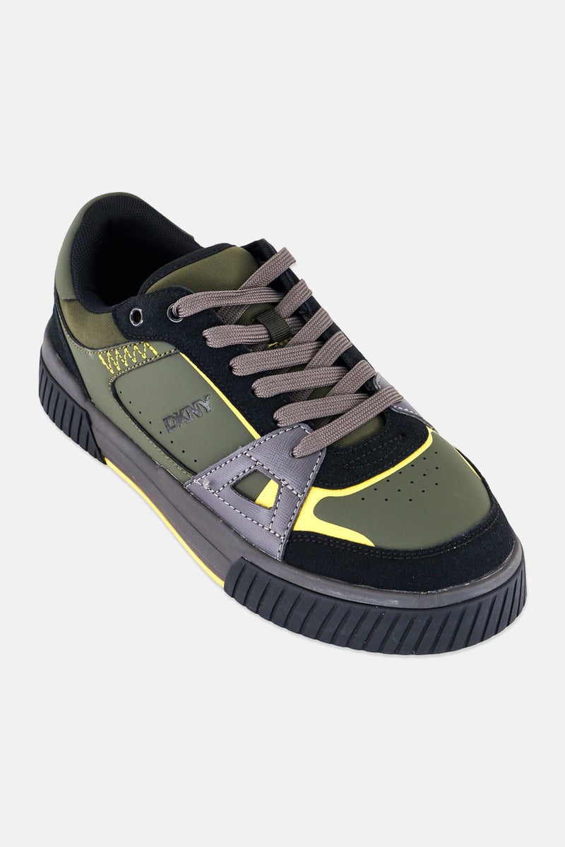 DKNY Men Medium Lace Up Casual Shoes, Multicolor - Image 1
