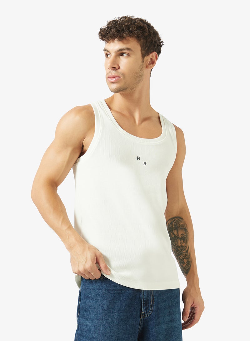 NIKBEN RIBBED NB TANK TOP - Image 1