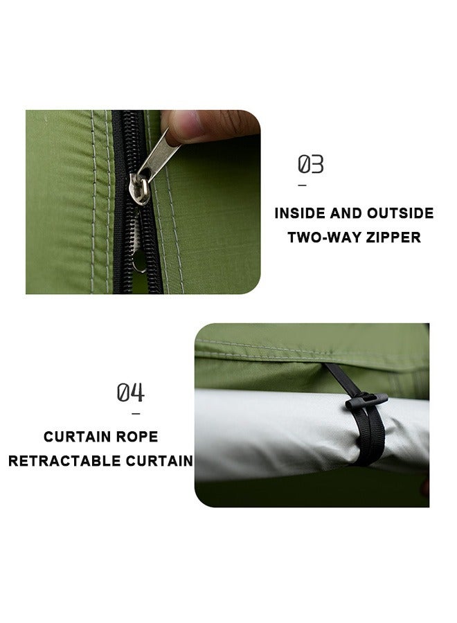 BLOOMING TIME Beach, Outdoor dressing, shower, tent, campsite, toilet, pop-up room, privacy shelter, multi-purpose 190x120cm - Image 4