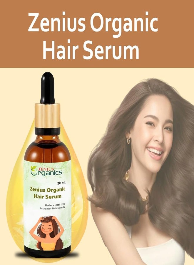 Zenius Hair Serum 30ml, Sunflower Oil, Mustard Oil And Vitamin E, For Hair Smoothening & Shine. Hair Serum for dry, frizzy hair for men and women - Image 2