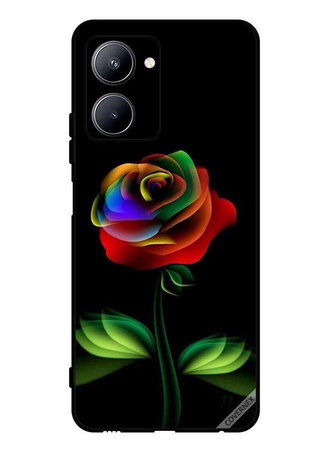 Covernex Protective Case Cover For Realme C33 Rainbow Color Rose - Image 1