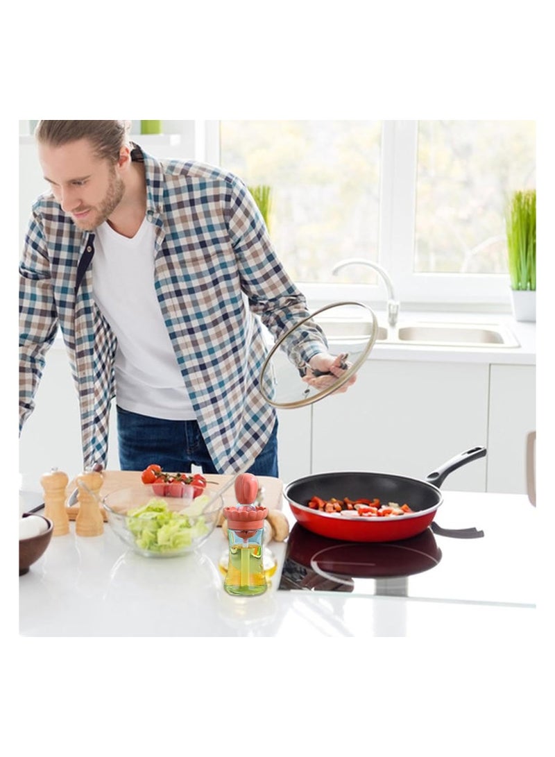 زياتة بفرشه دهان مكونه من تانك للزيت و من الداخل انبوبه و مضخه علي شكل فرشه - متعددة الالوان - Image 4