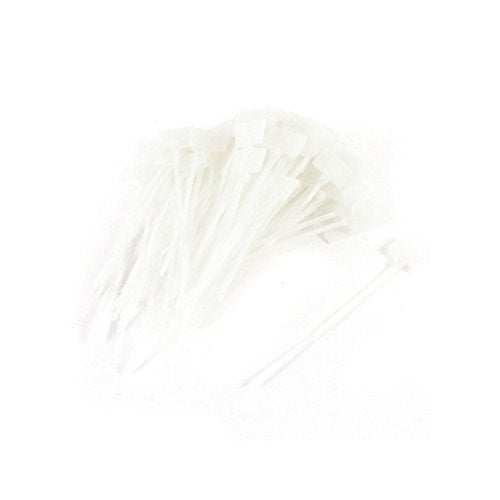 Amgate Write on Tags Wire Zip Ties Cable Mark Tags Nylon Power Marking Label (300Pcs) - Image 3