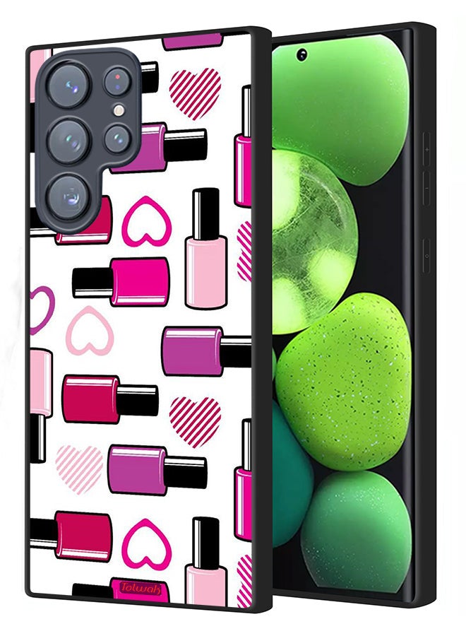 Tolwak Samsung Galaxy S22 Ultra 5G Protective Case Cover Lipstick Lover - Image 1