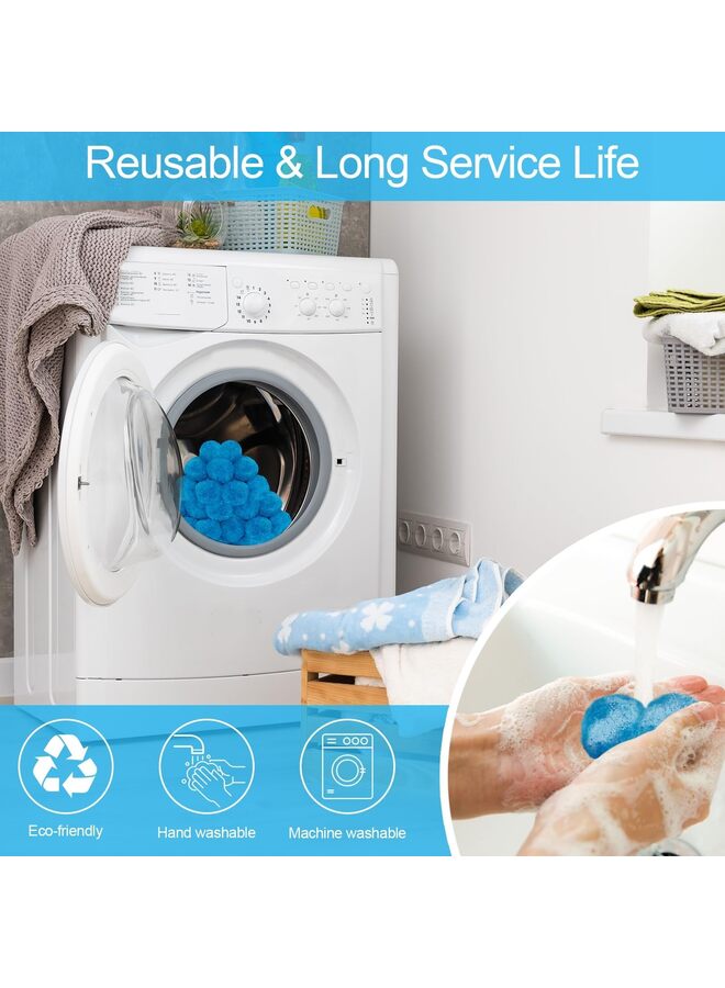 LAMAY Pool Filter Balls, New Upgrade Efficient Swimming Pool Filter Sand Alternative, Reusable Blue Filter Media Balls, Replace Filter Sand, Lasts for Several Seasons(700G) - Image 5