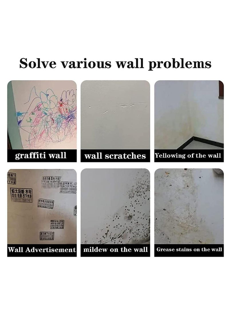 SYOSI Wall Repair Rolling Brush Small Paint Roller Brush, Waterproof Wall Repair Tool, Repair Paste Roller For Wall, Small Rolling Brush Wall Paint Brush For DIY (100ml)  - Image 5