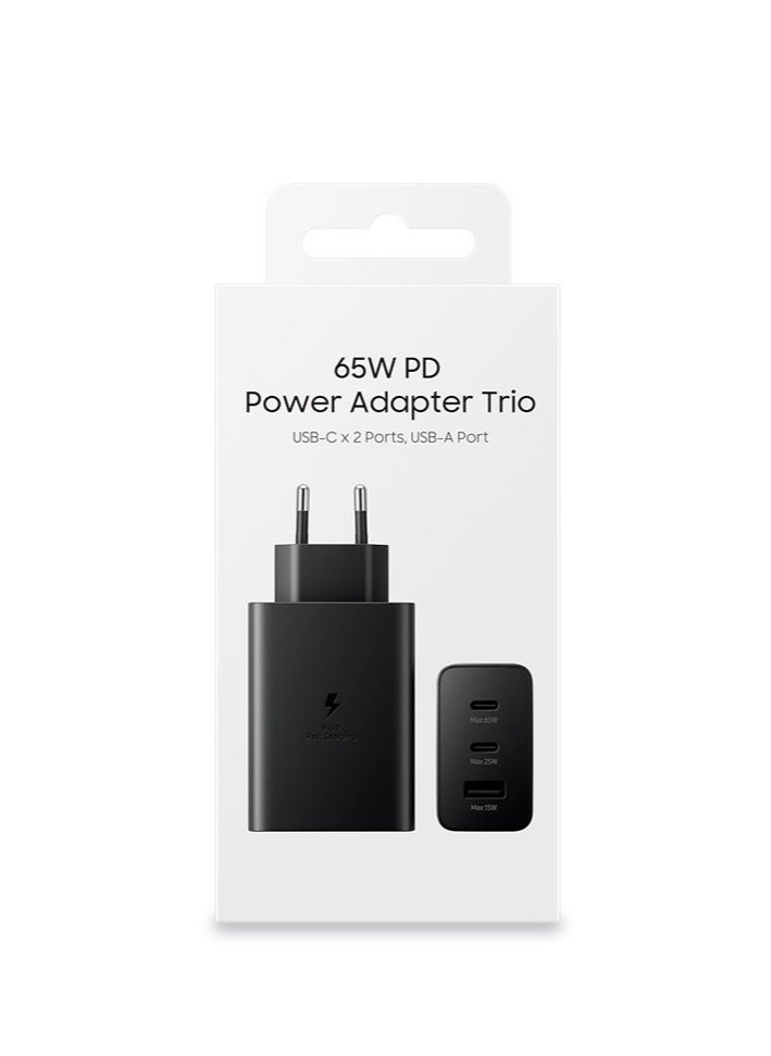 Goldfish - PD 65W GaN Charger USB C Power Adapter Dual Type C Laptop Wall Charging Plug GaN Power Delivery Compatible with Macbook iPhone 14 iPad Matebook Oneplus Huawei - Image 1
