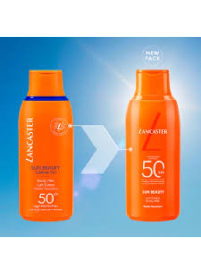Lancaster Sun Beauty Body Milk SPF50 400ml - Image 2