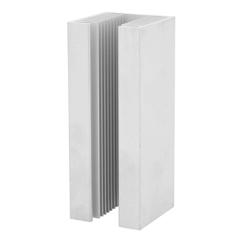 مشتت حرارة على شكل حرف U من الألومنيوم 100x40x40 مم مع أسنان كثيفة لتبريد وحدة المعالجة المركزية وعلبة التلفزيون الرقمي - Image 2