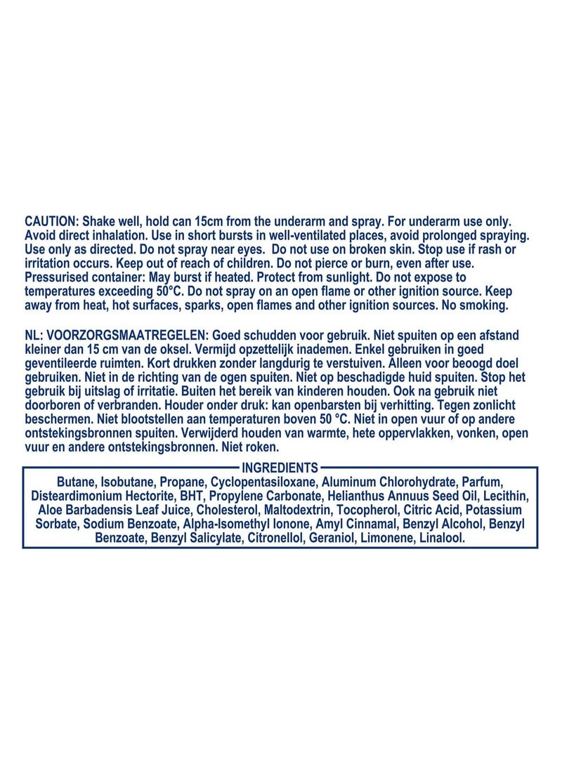 Vaseline مزيل العرق فازلين أكتيف فريش مع بروديرما - 250 مل - عبوة من 6 قطع - Image 4