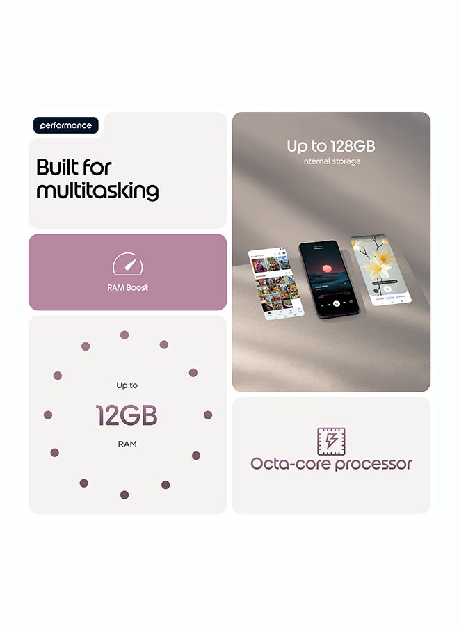 موتورولا G17 Dual SIM 4G PANTONE Bordeaux 4GB RAM 128GB - Middle East Version - Image 3