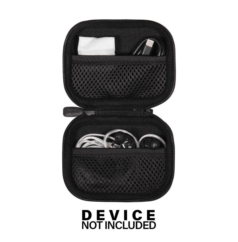 CaseSack case for KZ ZS10 Pro, Linsoul 4BA+1DD 5 Driver in Ear Monitor, HiFi Metal Earphones (Black) (Black) - Image 3