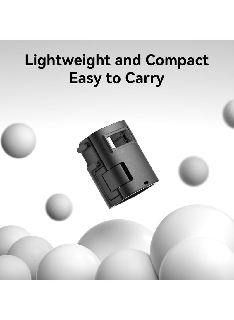 CMGTYYD Multifuctional Magnetic Bracket Mount, Expansion Adapter Mount Compatible with DJI OSMO Pocket 3, Extended Mounting Bracket Frame with Cold Shoe Mount/ 1/4" Screw, Fit Action Camera Port Quick-Release  - Image 4