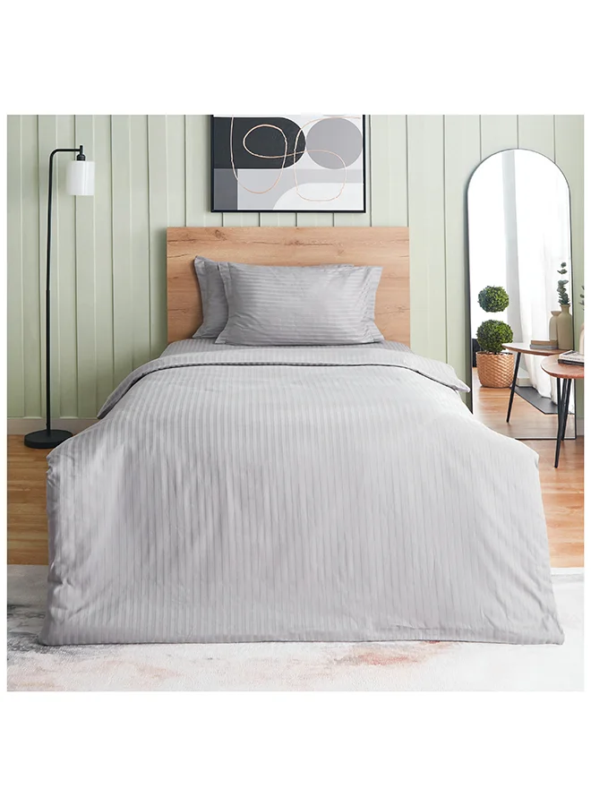 Home Box Hamilton 3-Piece Twin Duvet Quilt Cover Set 150x220 cm