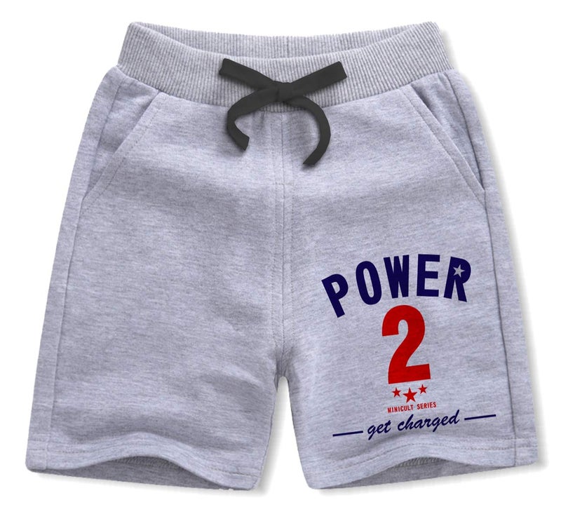 minicult Cotton Boys Shorts with Pocket and Drawstring with Fun Prints(Yellow)(Pack of 3)(3-4 Years) - Image 5