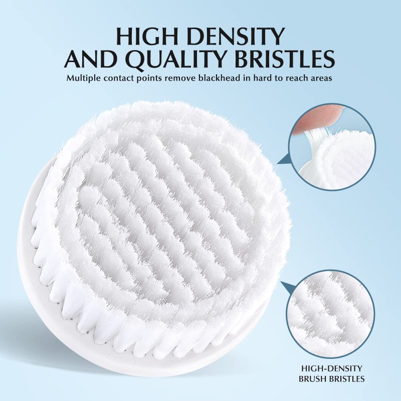 COSLUS Only Compatible with COSLUS 7IN1 FBS-D Face Cleansing Brush Replacement Heads 4 PCS - Image 4