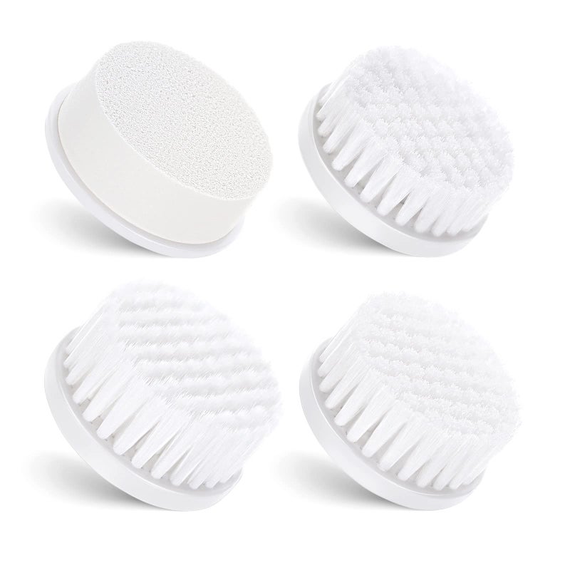 COSLUS Only Compatible with COSLUS 7IN1 FBS-D Face Cleansing Brush Replacement Heads 4 PCS - Image 1