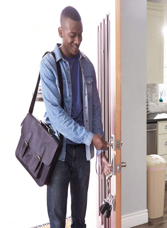 FEDUS Oval Badge YoYo Clip with ID Card Retractable Holder (Black) Pack of 1 - Image 3