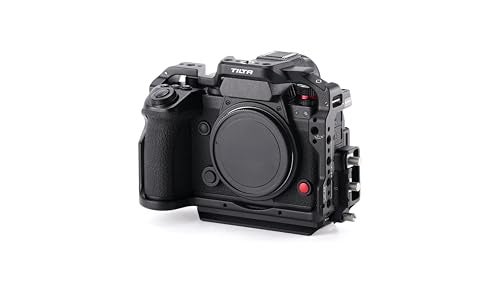 Tilta Full Camera Cage Compatible with Panasonic S1R II S1 II S1 IIE S5 II S5 IIX G9 II Black HDMIUSBC Clamp Cold Shoe 1420 3816 Threads Slotted Allen Key Included - Image 1