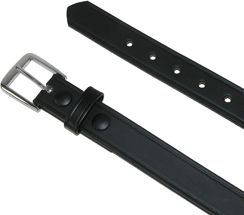 Boston Leather 1-1/4" Garrison Leather Belt | Black 34 - Image 2