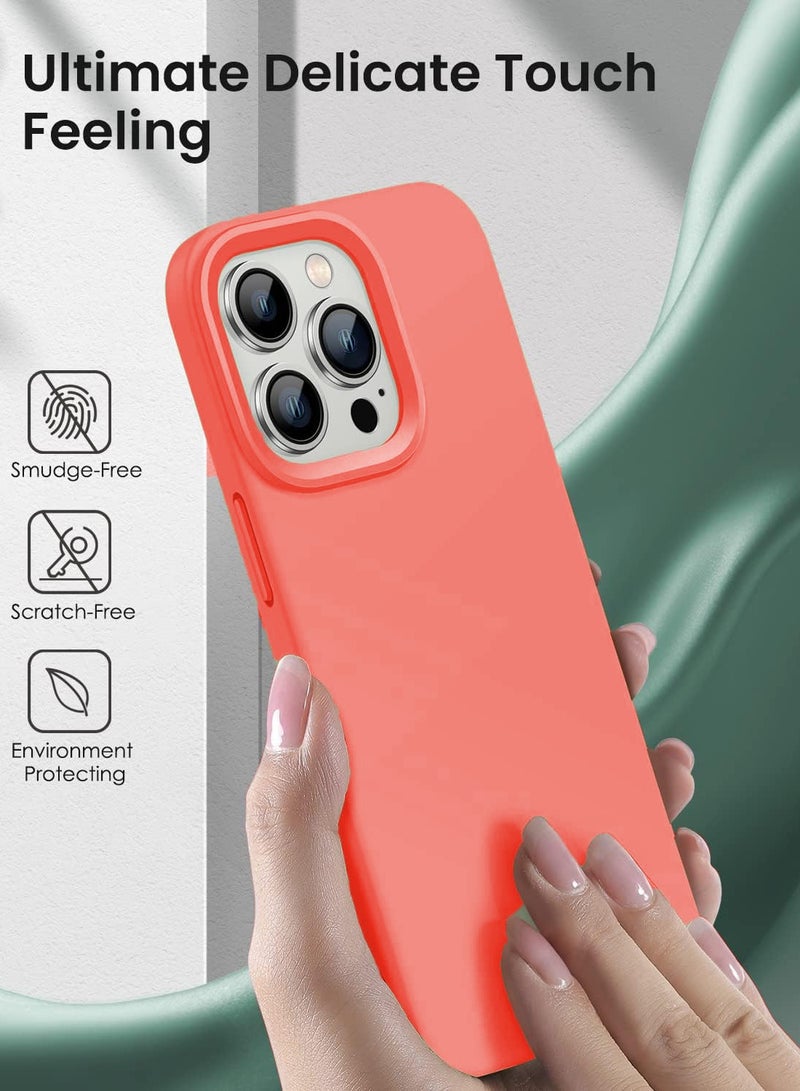 BORTONY iPhone 12 Pro Case Liquid Silicone Anti Scratch Anti Fingerprint Soft Silky Touch Shockproof Protective Cover - Image 4