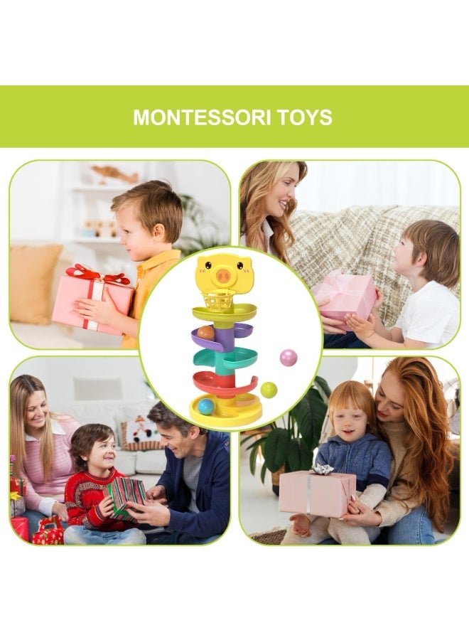 Roll Ball Multicolored Durable And Sturdy For Long Term Use Kids Toy - Image 2