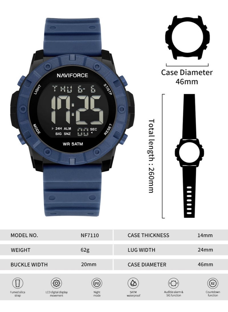 NAVIFORCE - Digital Sports Watch with Multifunctional Display Durable Strap Water Resistant Timepiece for Everyday and Active Use - Image 1