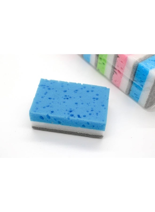 Kovar Multi-Colored Kitchen Sponge Pack - 10-Piece Durable Cleaning Sponges For Everyday Dishwashing And Surface Cleaning - Image 2