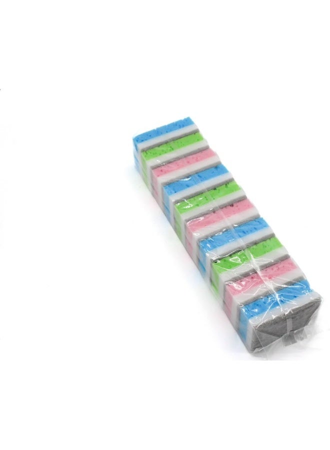 Kovar Multi-Colored Kitchen Sponge Pack - 10-Piece Durable Cleaning Sponges For Everyday Dishwashing And Surface Cleaning - Image 1