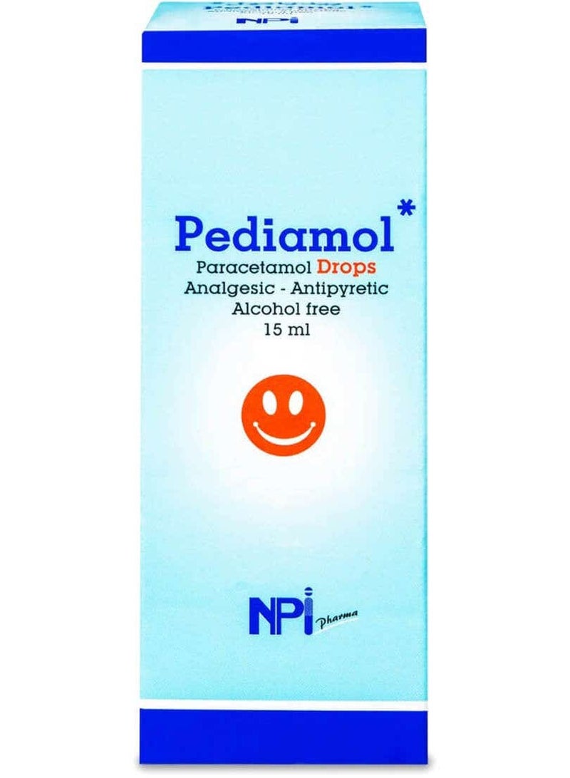 Npi Pediamol Paracetamol 100 mg/ml 15 ml Oral Drops - Image 2