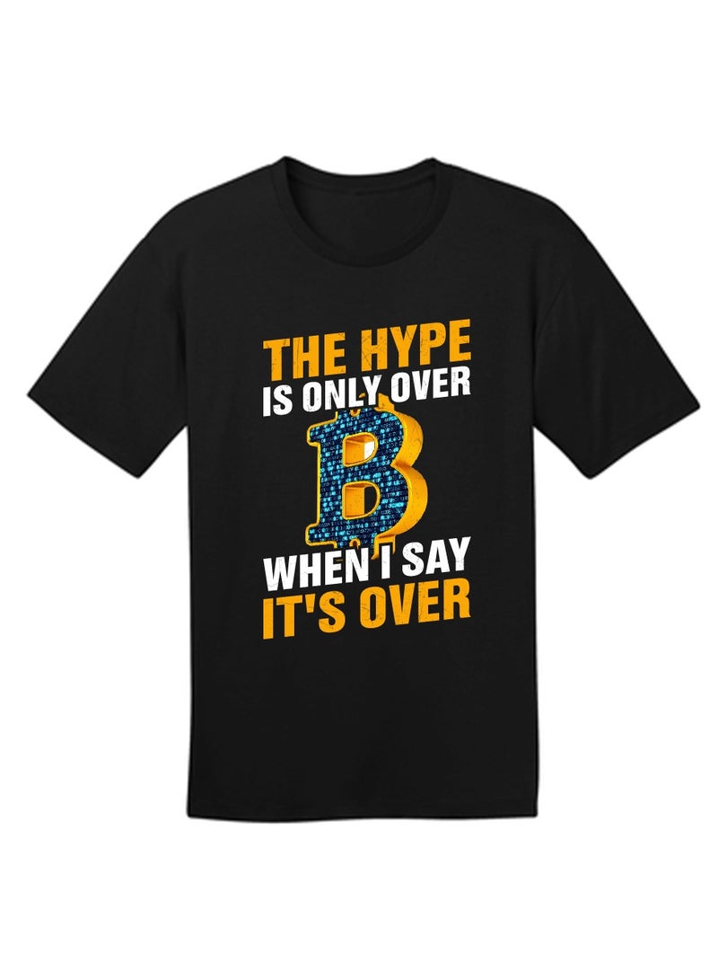 Crypto Trader Black T-Shirt for Mens with Bitcoin and Crypto Design - Gift for Bitcoin Trader - Birthday or Anniversary Gift - Image 3