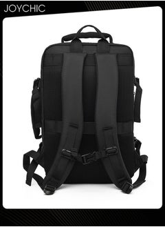 Joychic Business Travel Laptop Backpack Anti Theft Slim Durable Computer Backpack with USB Charging Port Water Resistant College School Bag for Men Fits 15.6 Inch Black  - Image 3