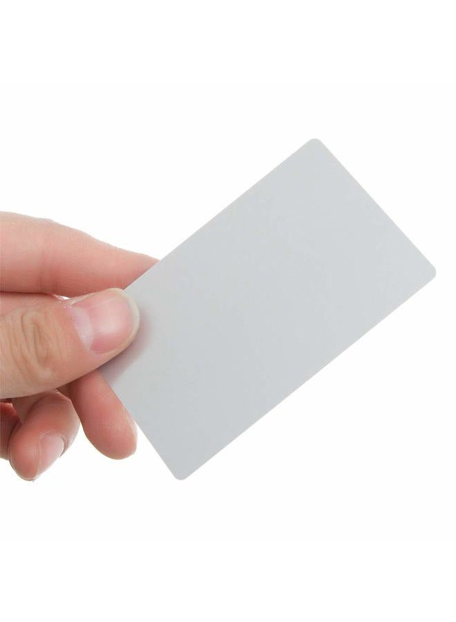 Yimaa 50 Pack Metal Business Cards Blanks Aluminum Sheet Blank Engraving Metal Tags Materials for CNC Engraver Laser Engraving DIY Gift Cards, Thicknes (0.2mm) - Image 4