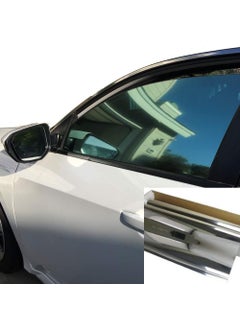 HAPPYMATES HAPPYMATES One Way Mirror Reflective Car Window Color Tint Film 20 X 60 Inch Silver 