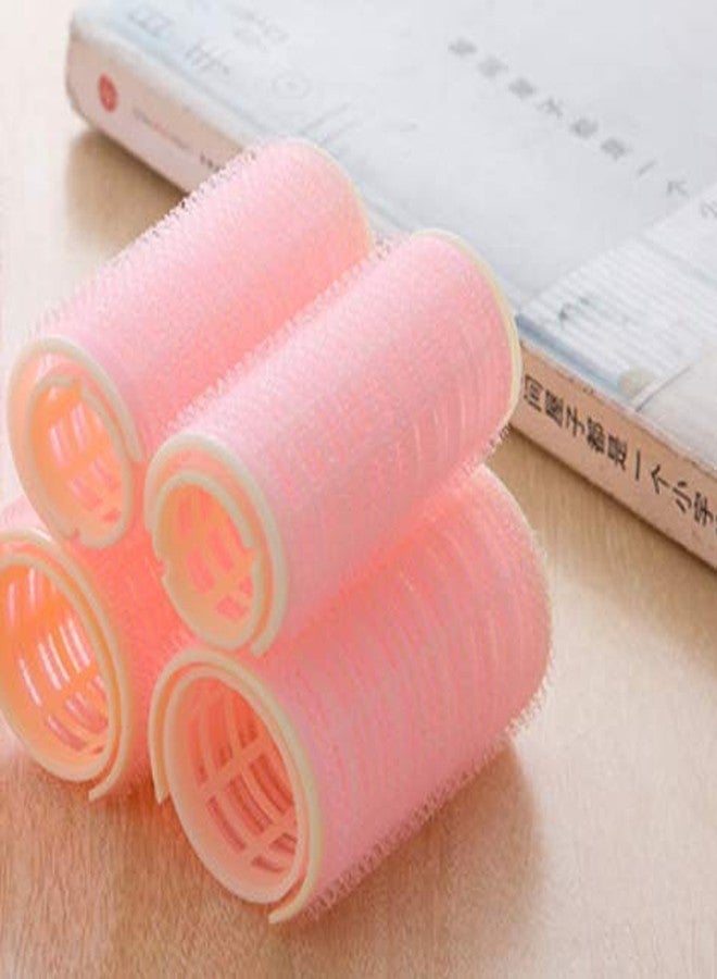 Aeyistry 2 Pcs Bangs Hair Curlers Roller Hair Styling Tools DIY Curly Hairstyle(Pink) - Image 5