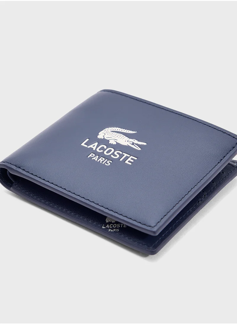 LACOSTE Monogram Billfold Wallets