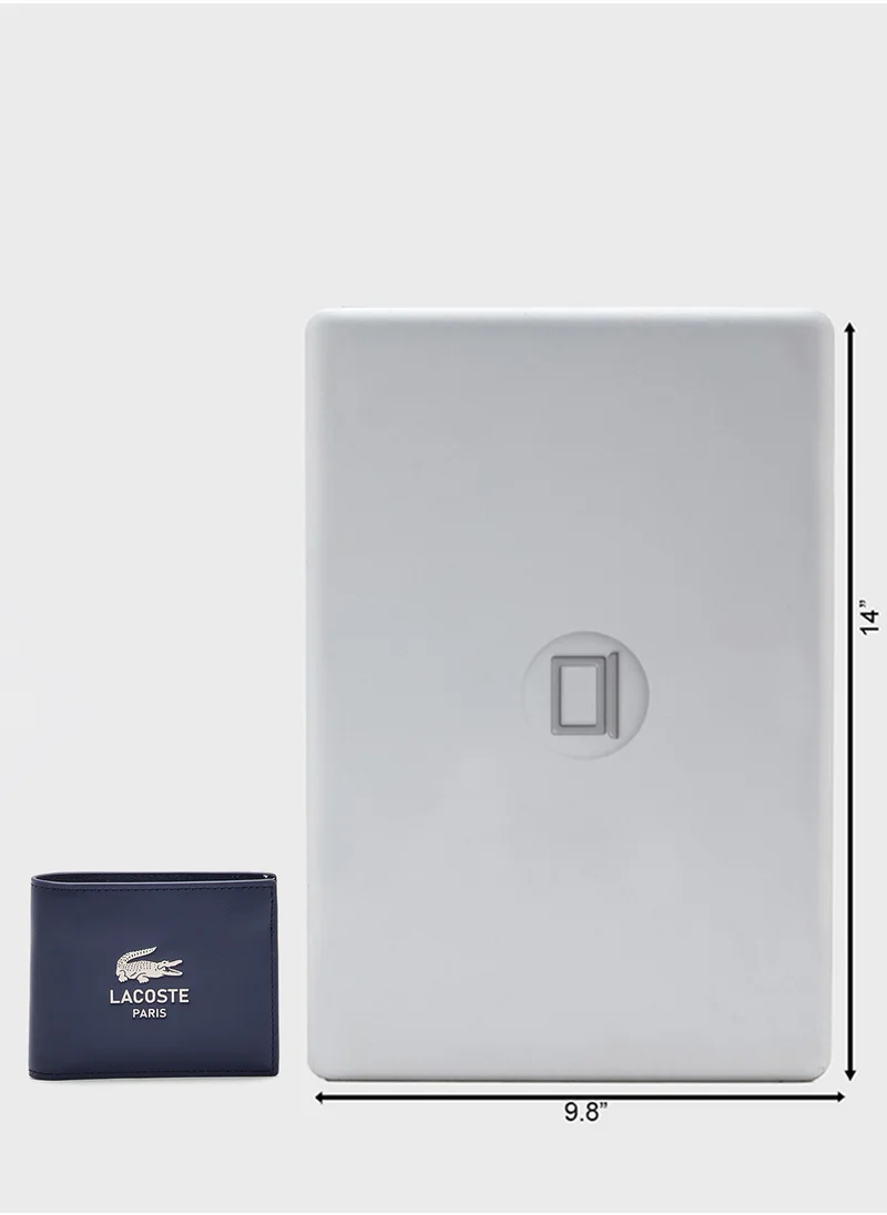 LACOSTE Monogram Billfold Wallets