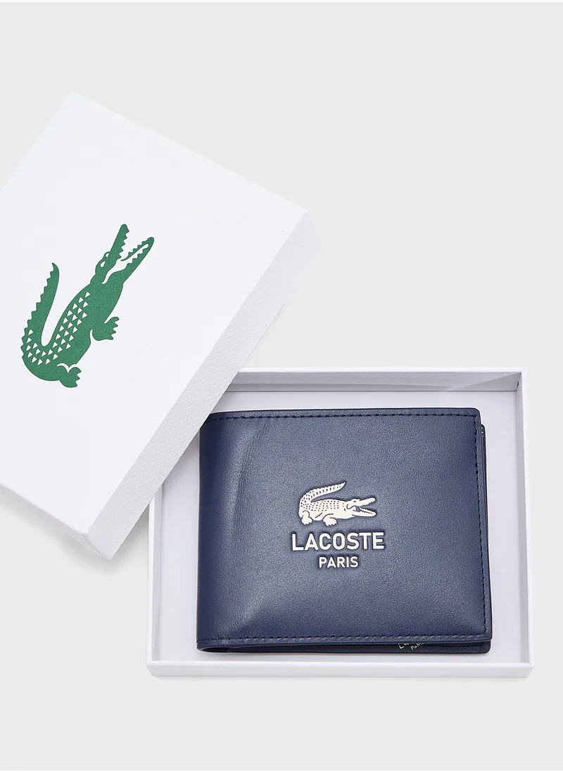 LACOSTE Monogram Billfold Wallets