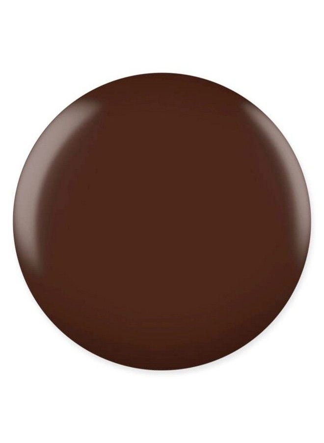 DAISY DND - Dnd Dc Gel Polish Set 1 Each Of Brown Gel Polish And Brown Nail Polish 053 Spiced Brown 0.5 Fl Oz - Image 1