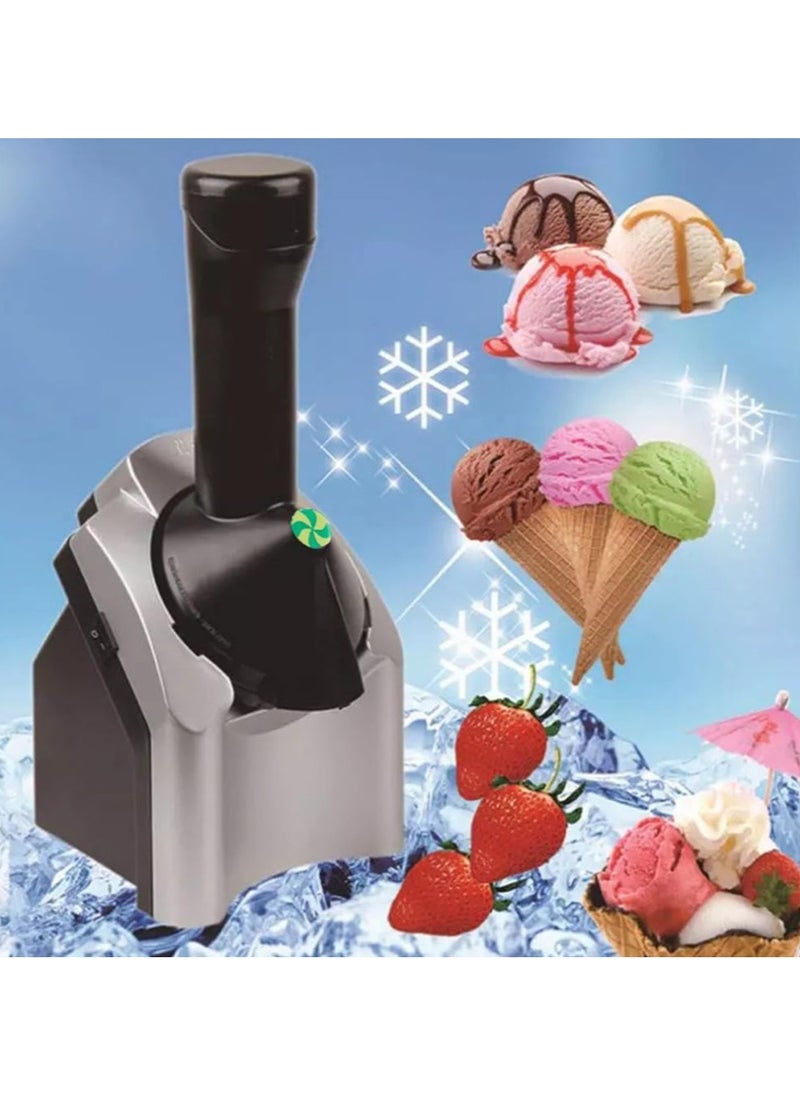 Ice Cream Maker,Electric Fruit Sorbet Machine Maker,For Ice Cream,Desserts,Gelato Smoothie