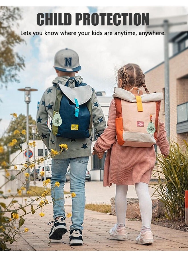 جراب جلدي ل AirTag ، غطاء حافظة واقية AirTag مع حلقة سلسلة مفاتيح ، حامل AirTag - Image 5