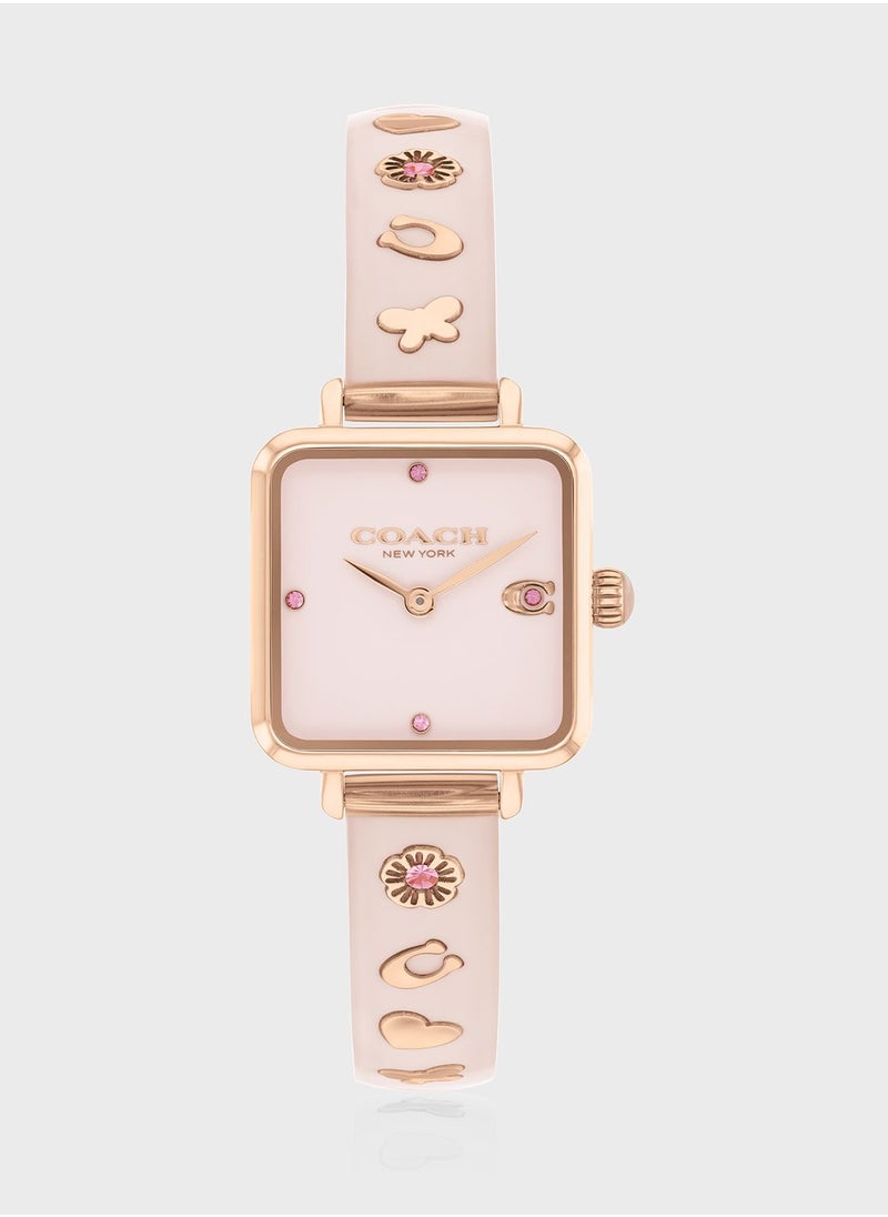 COACH Pu Strap Analog Watch  - Image 1