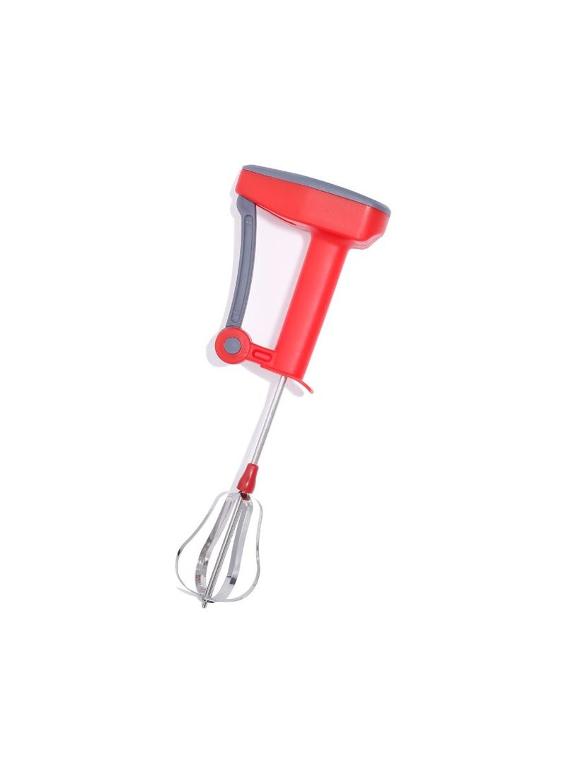 Homeway HW3478 Easy Beater Power Free, Manual Hand Beater for Egg Mixing, Baking, Cream & Batter Preparation - Image 4