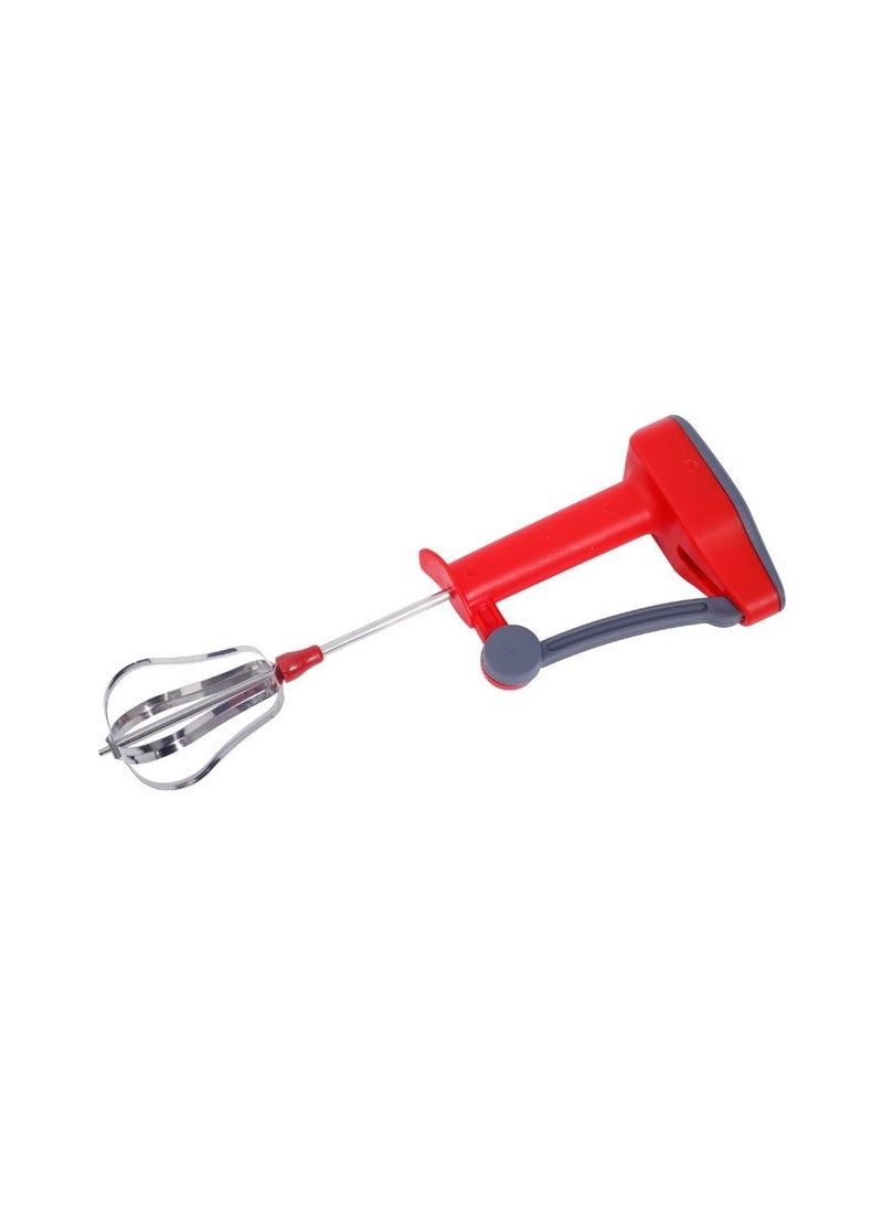 Homeway HW3478 Easy Beater Power Free, Manual Hand Beater for Egg Mixing, Baking, Cream & Batter Preparation - Image 1