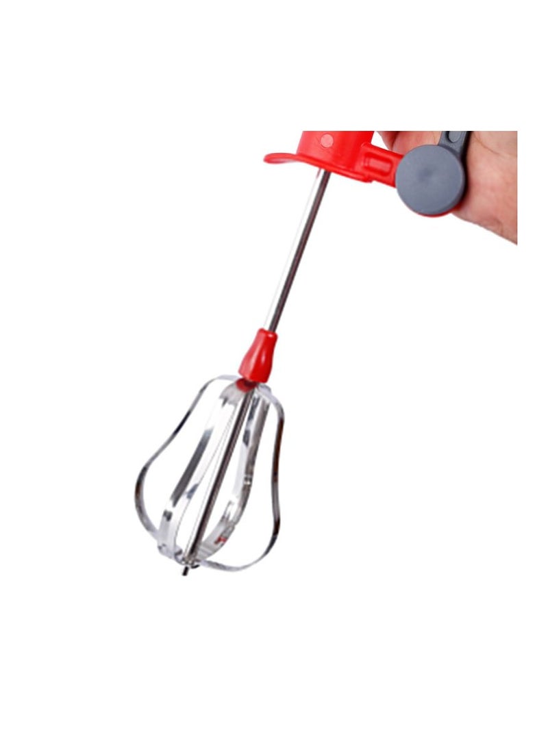 Homeway HW3478 Easy Beater Power Free, Manual Hand Beater for Egg Mixing, Baking, Cream & Batter Preparation - Image 3