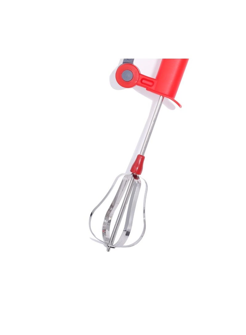 Homeway HW3478 Easy Beater Power Free, Manual Hand Beater for Egg Mixing, Baking, Cream & Batter Preparation - Image 2